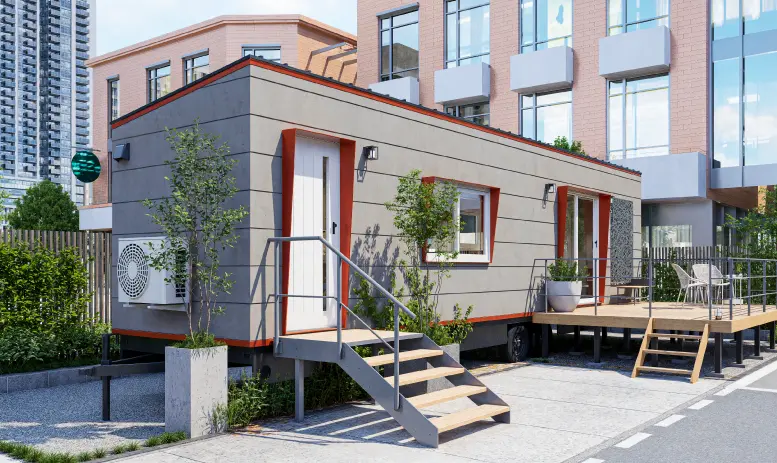 ナンバープレート付の「車両扱い」で車検付! 建築確認の申請も不要！